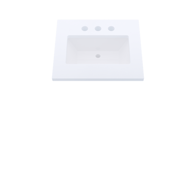 Silestone® Quartz Vanity Top - Single Rectangle Centered Sink - image 3 - countertop