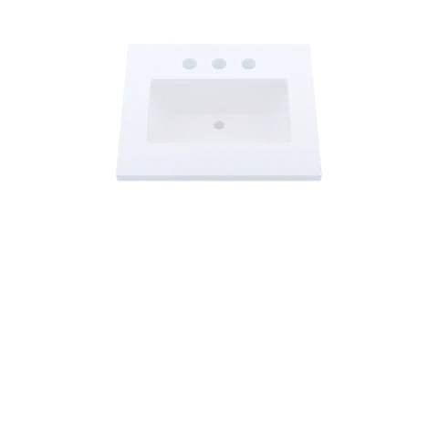 Silestone® Quartz Vanity Top - Single Rectangle Centered Sink - image 3 - countertop