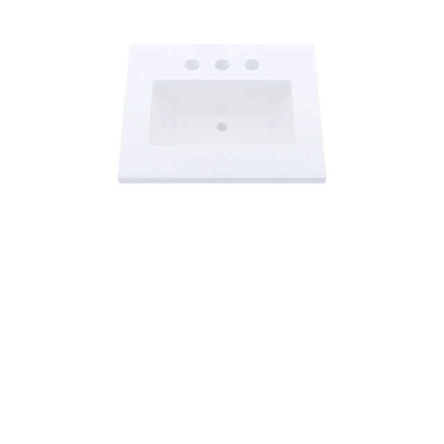 Silestone® Quartz Vanity Top - Single Rectangle Centered Sink - image 3 - countertop