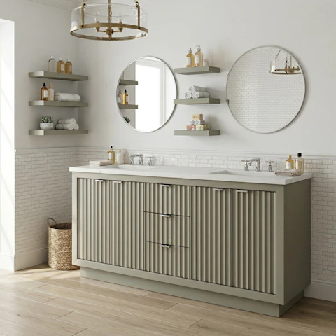 Painted Floating Shelf - image 7 - other