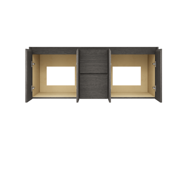 Gilded Double Bath Floating Vanity - image 5 - base
