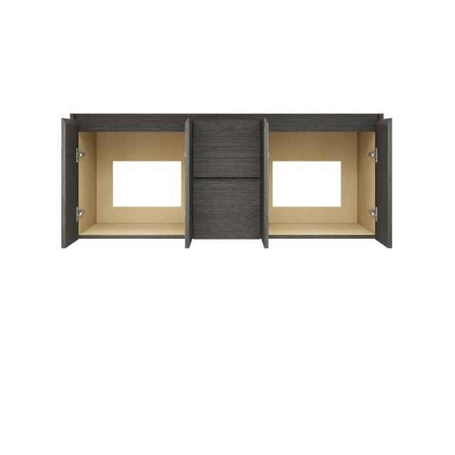 Gilded Double Bath Floating Vanity - image 5 - base