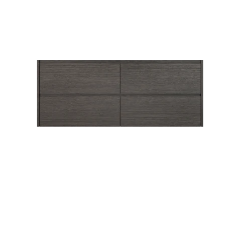 Gilded Double Drawer Bath Floating Vanity - image 1 - base