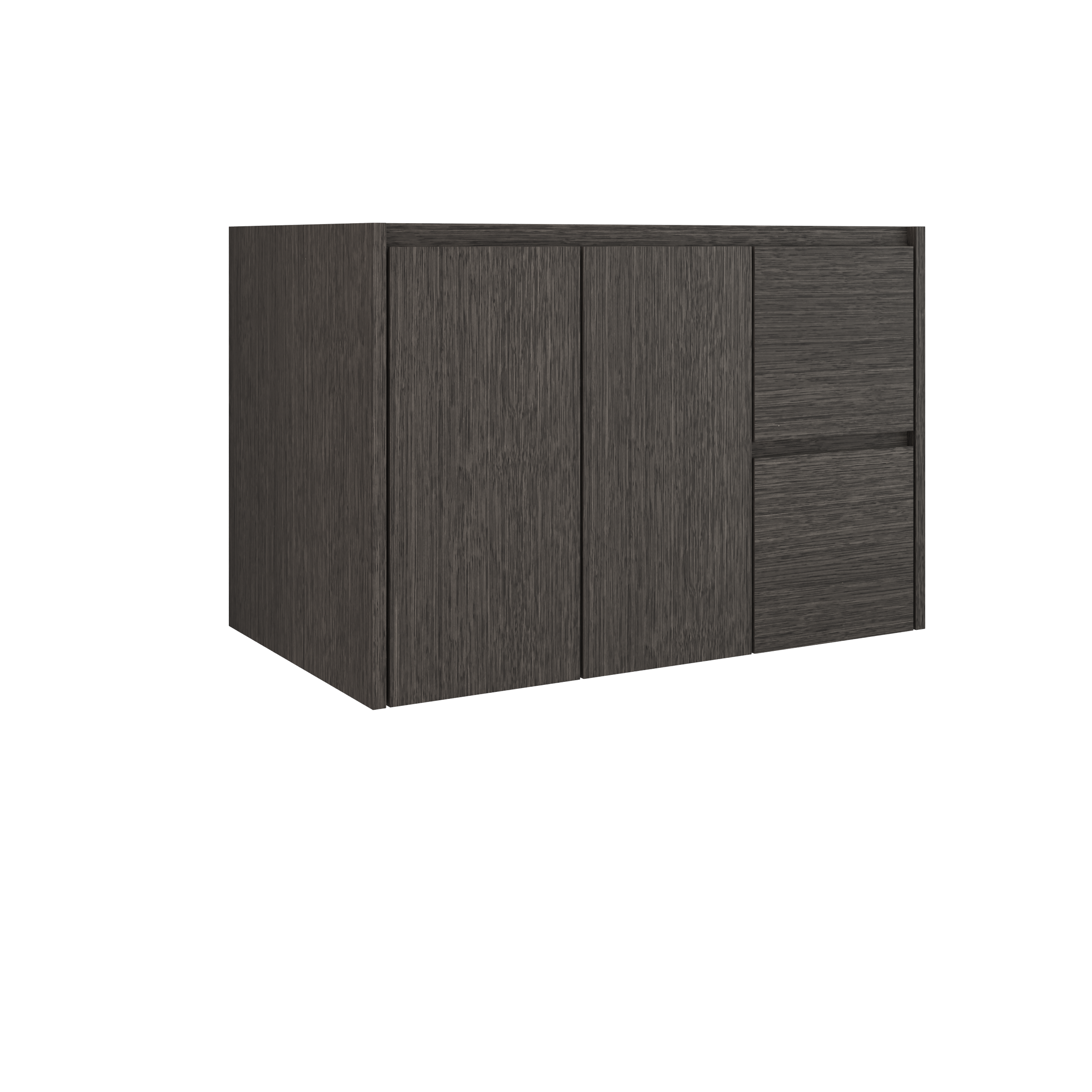 Gilded Single Left/Right Bath Floating Vanity - image 2 - base