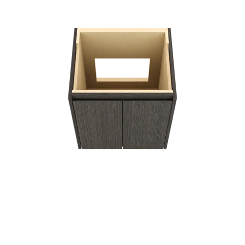 Gilded Single Bath Floating Vanity - image 3 - base