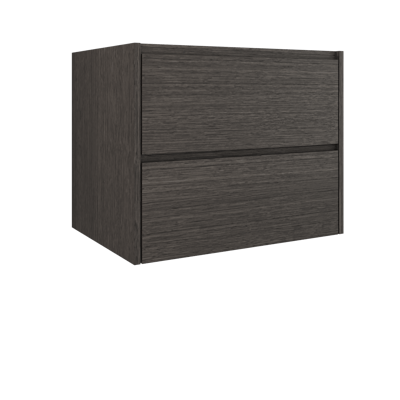 Gilded Two-Drawer Single Bath Floating Vanity - image 2 - base