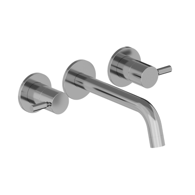 Two Handle Wall Mounted Bathroom Faucet - image 1 - other