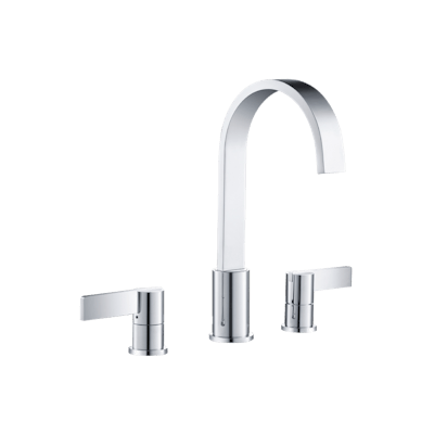 Three Hole 8" Widespread Two Handle Bathroom Faucet - image 1 - other