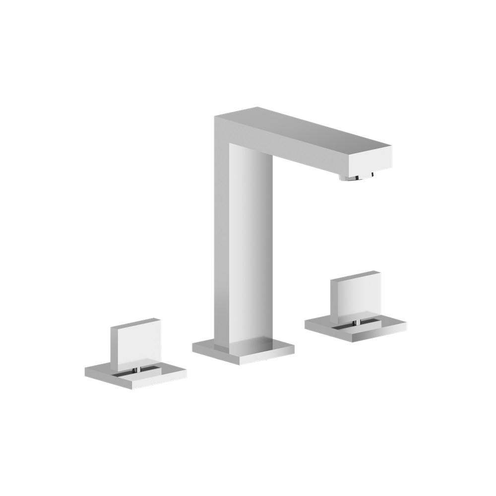 Three Hole 8" Widespread Two Handle Bathroom Faucet