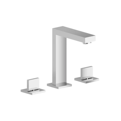 Three Hole 8" Widespread Two Handle Bathroom Faucet