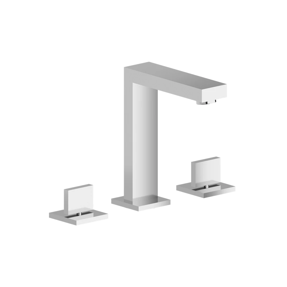 Three Hole 8" Widespread Two Handle Bathroom Faucet