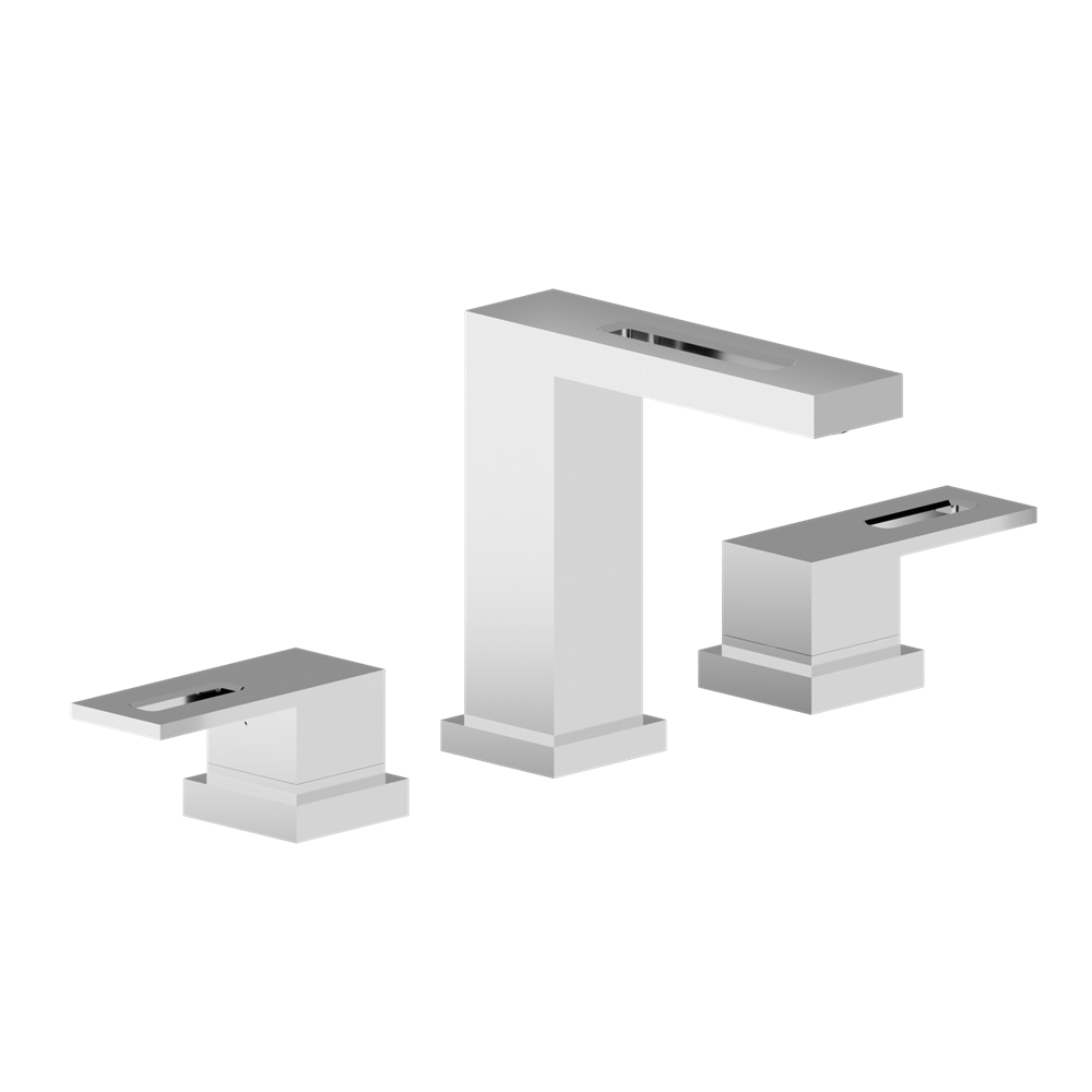 Three Hole 8" Widespread Two Handle Bathroom Faucet