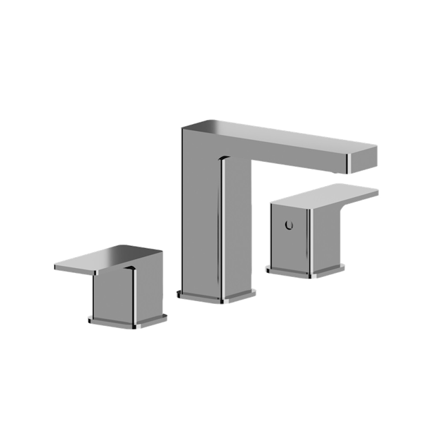 Three Hole 8" Widespread Two Handle Bathroom Faucet - image 1 - other