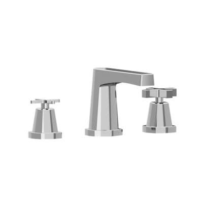 Three Hole 8" Widespread Two Handle Bathroom Faucet - image 1 - other
