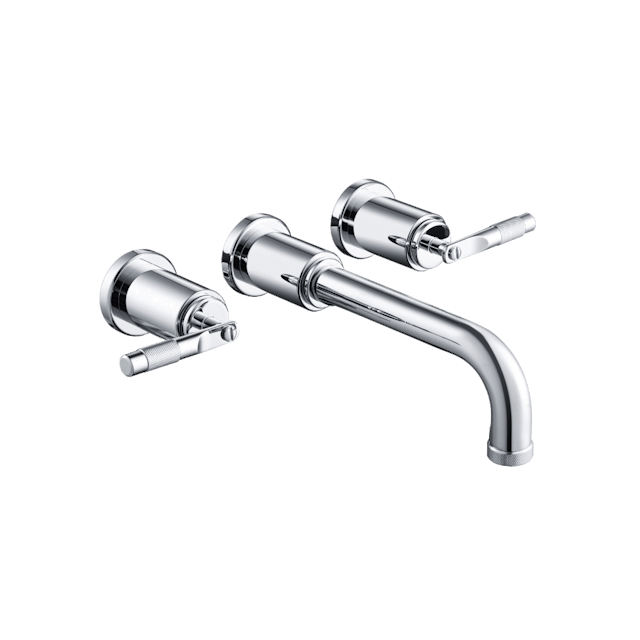 Two Handle Wall Mounted Bathroom Faucet - image 1 - other