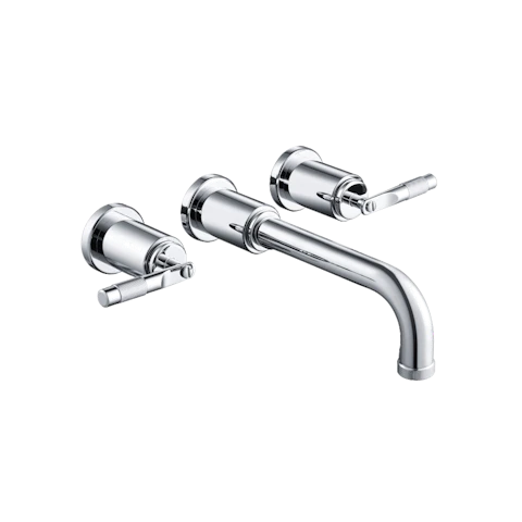 Two Handle Wall Mounted Bathroom Faucet - image 1 - other