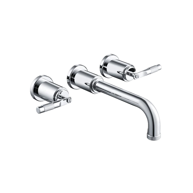 Two Handle Wall Mounted Bathroom Faucet - image 1 - other