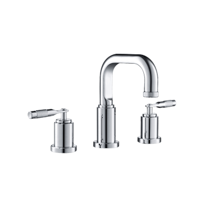 Three Hole 8" Widespread Two Handle Bathroom Faucet - image 1 - other
