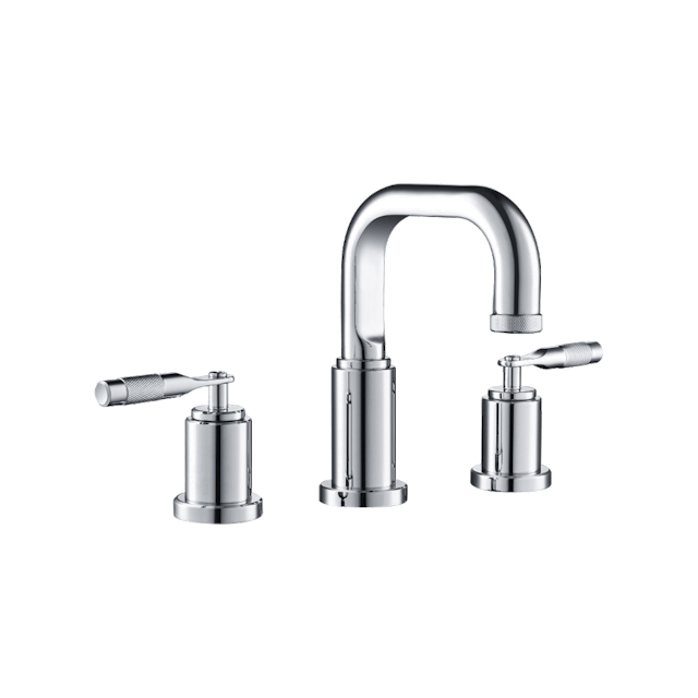 Three Hole 8" Widespread Two Handle Bathroom Faucet - image 1 - other