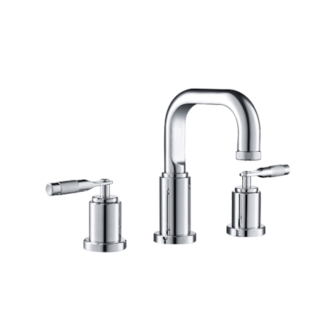 Three Hole 8" Widespread Two Handle Bathroom Faucet - image 1 - other