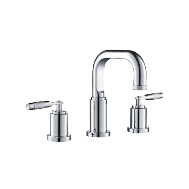 Three Hole 8" Widespread Two Handle Bathroom Faucet - image 1 - other