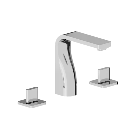 Three Hole 8" Widespread Two Handle Bathroom Faucet - image 1 - other