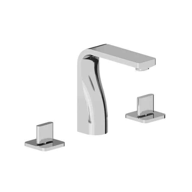 Three Hole 8" Widespread Two Handle Bathroom Faucet - image 1 - other