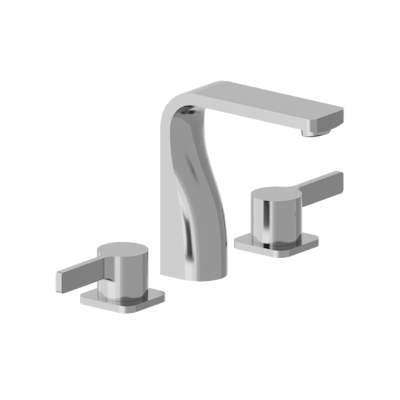 Three Hole 8" Widespread Two Handle Bathroom Faucet - image 1 - other