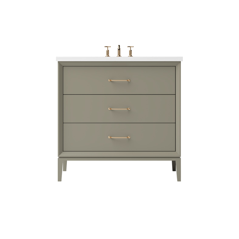 Alexandra Three-Drawer Single Bath Vanity
