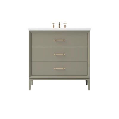 Alexandra Three-Drawer Single Bath Vanity