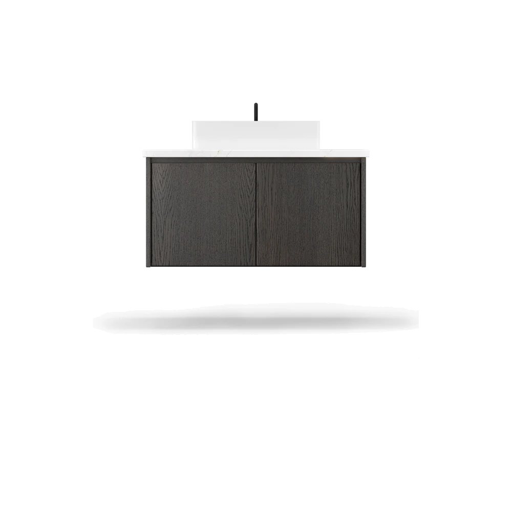 Gilded Single Bath Floating Vanity