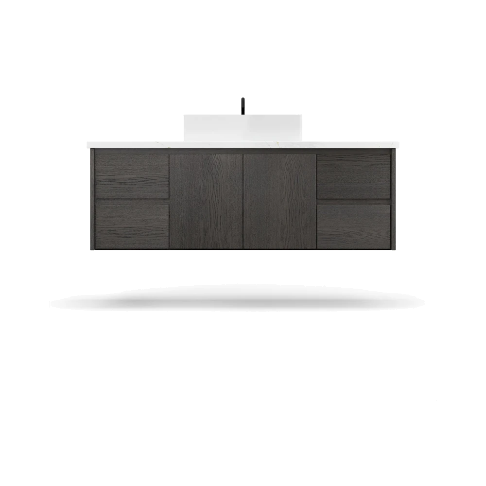 Gilded Single Extra Wide Bath Floating Vanity