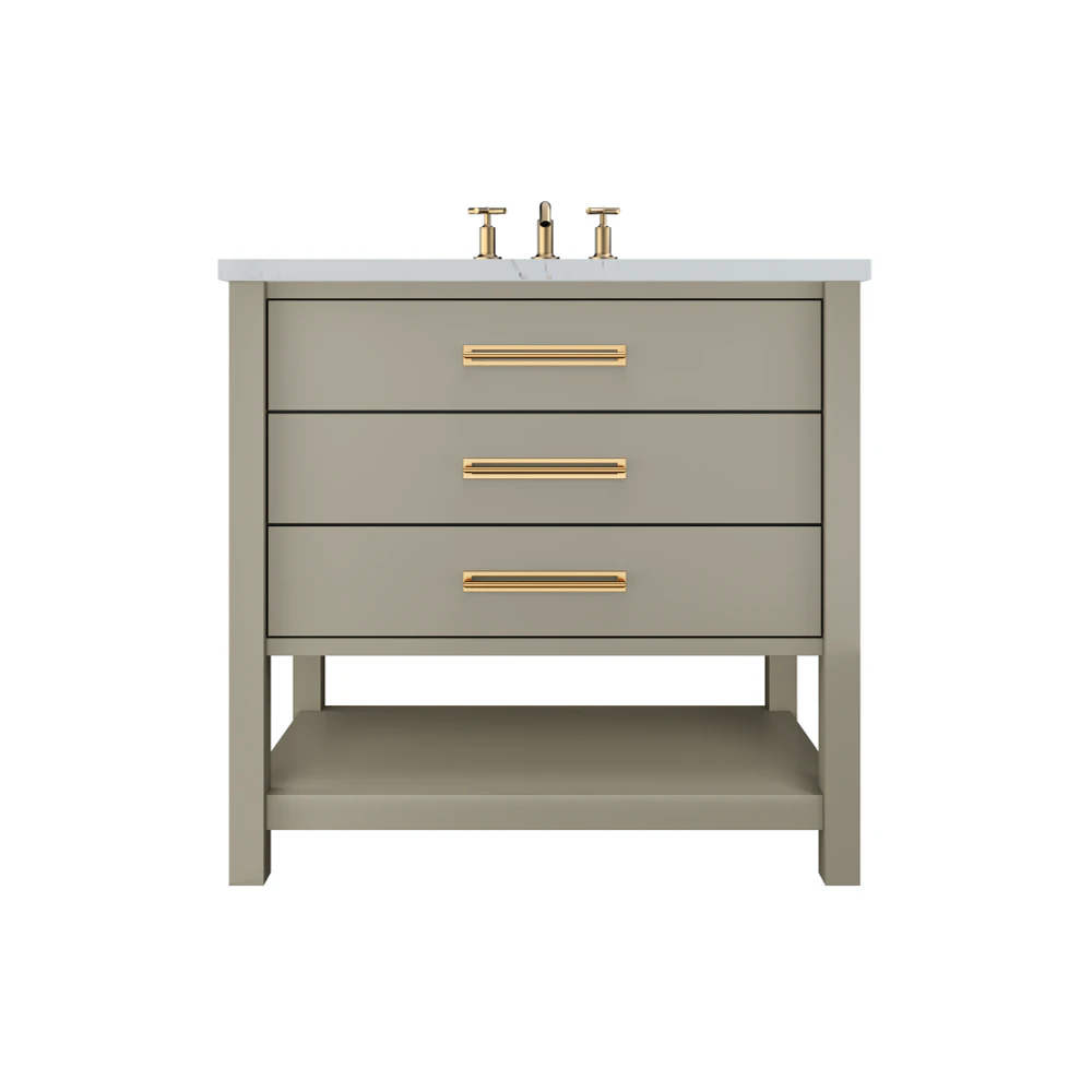 Kiawah Three-Drawer Single Bath Vanity