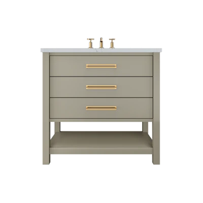 Kiawah Three-Drawer Single Bath Vanity