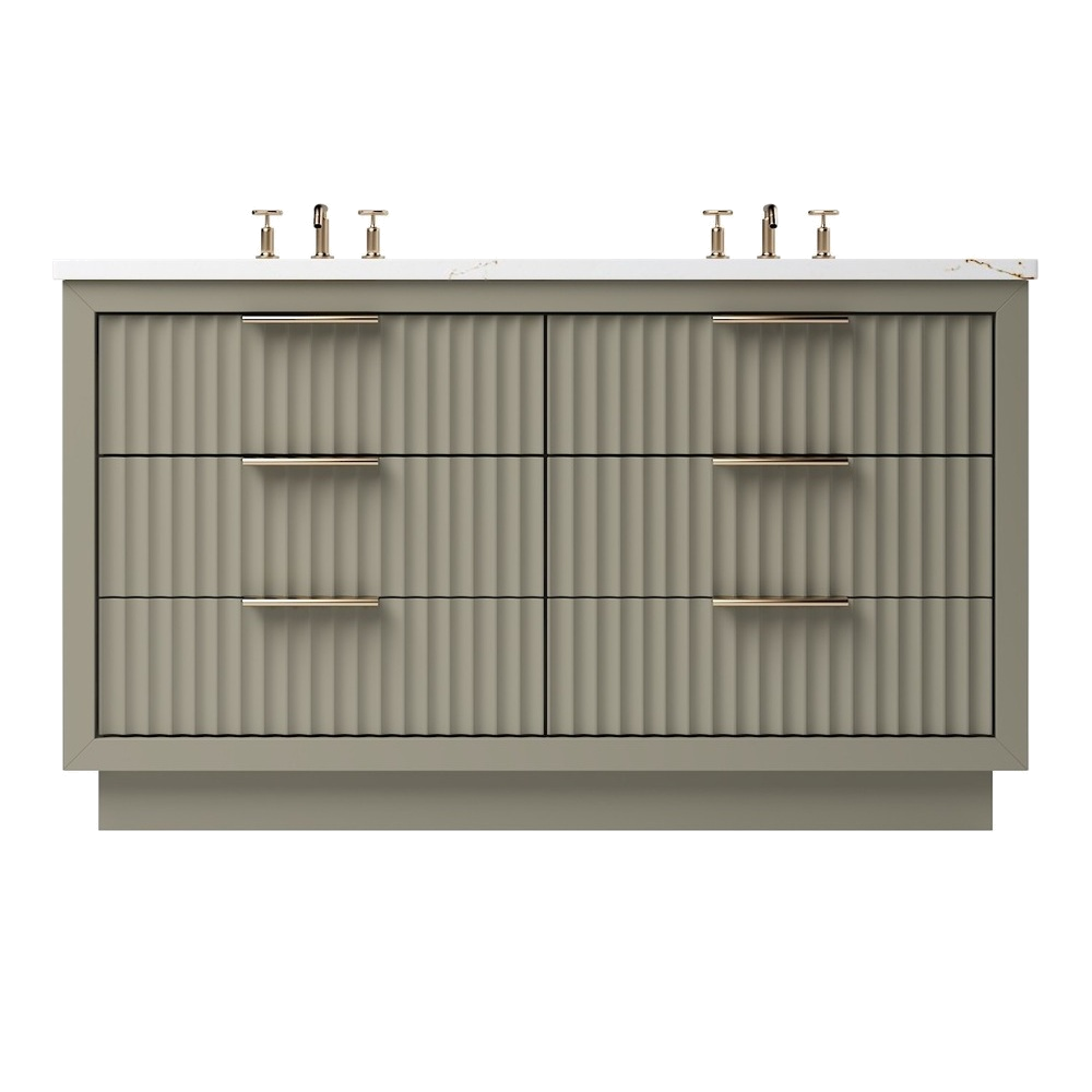 LeCrieú Double Drawer Bath Vanity