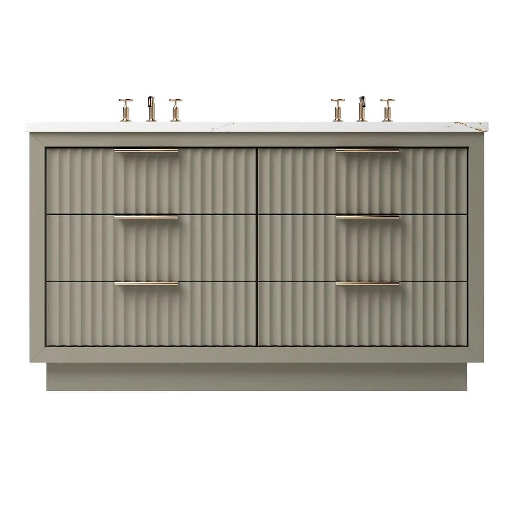 LeCrieú Double Drawer Bath Vanity