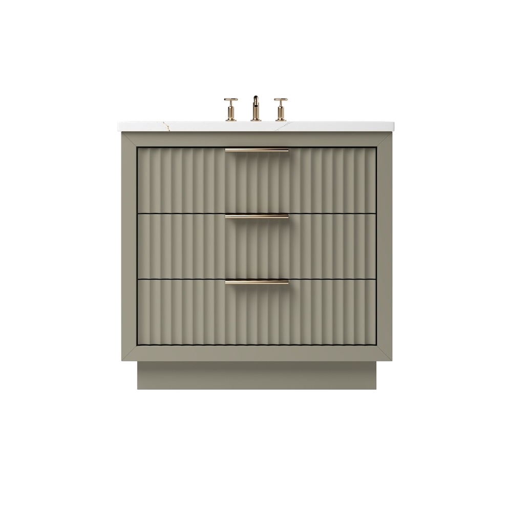 LeCrieú Three-Drawer Single Bath Vanity