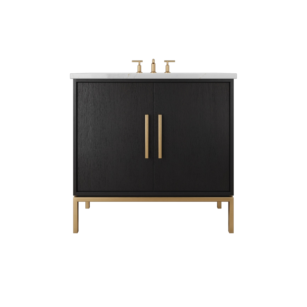 Rift White Oak Single Bath Vanity