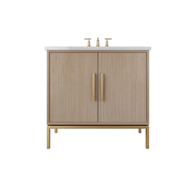 Rift White Oak Single Bath Vanity