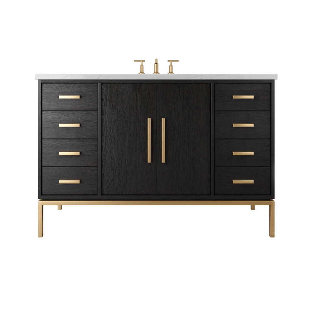 Rift White Oak Single Extra Wide Bath Vanity