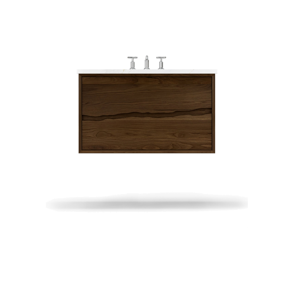 Ventura Two-Drawer Single Bath Floating Vanity