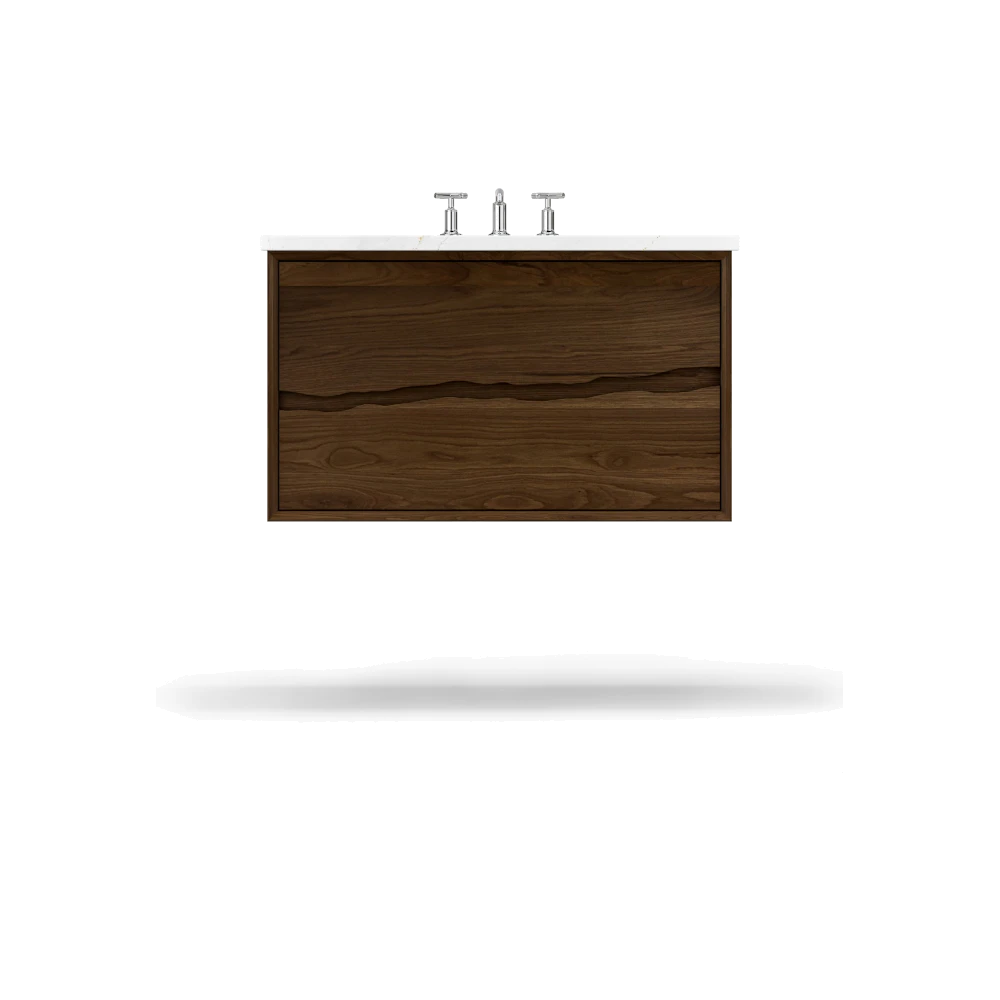 Ventura Two-Drawer Single Bath Floating Vanity