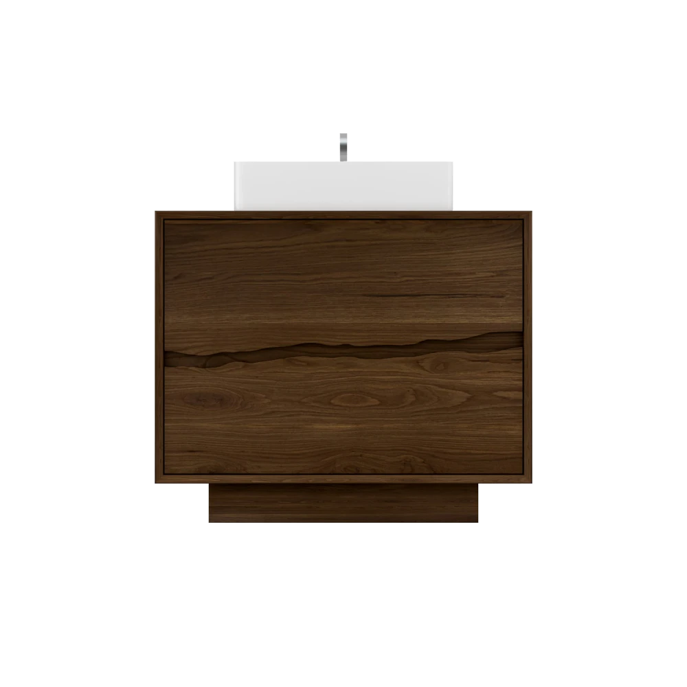 Ventura Two-Drawer Single Bath Vanity With Integrated Countertop