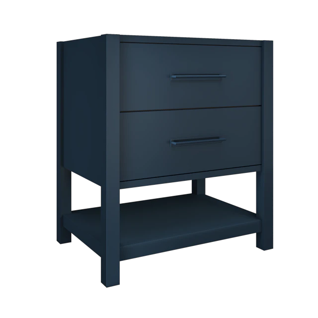 Kiawah Two-Drawer Single Bath Vanity - image 2 - base