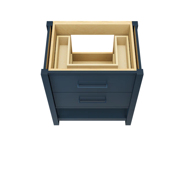 Kiawah Two-Drawer Single Bath Vanity - image 3 - base