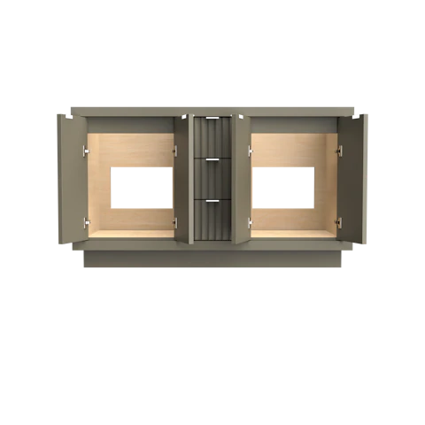 LeCrieú Double Bath Vanity - image 4 - base