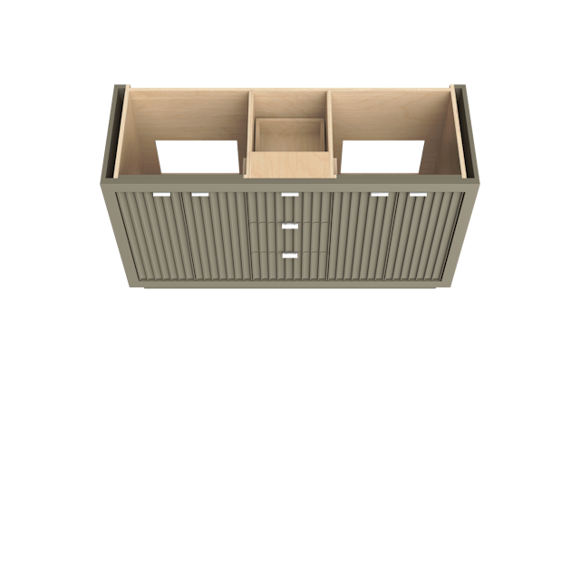 LeCrieú Double Bath Vanity - image 3 - base