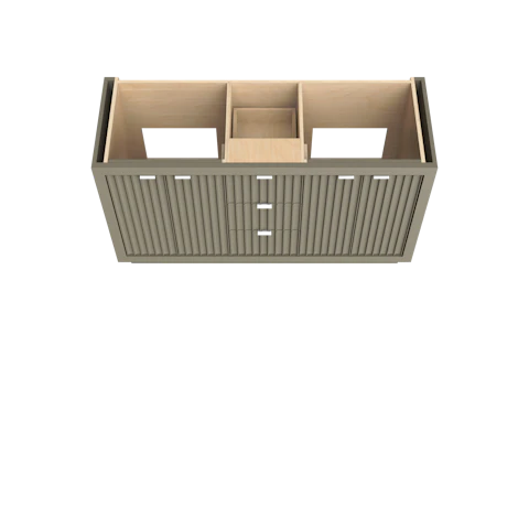 LeCrieú Double Bath Vanity - image 3 - base