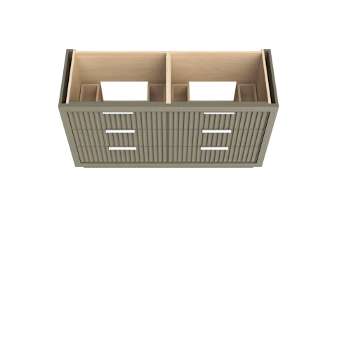 LeCrieú Double Drawer Bath Vanity - image 3 - base