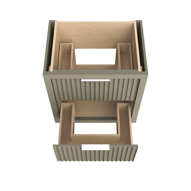 LeCrieú Two-Drawer Single Bath Vanity - image 5 - base